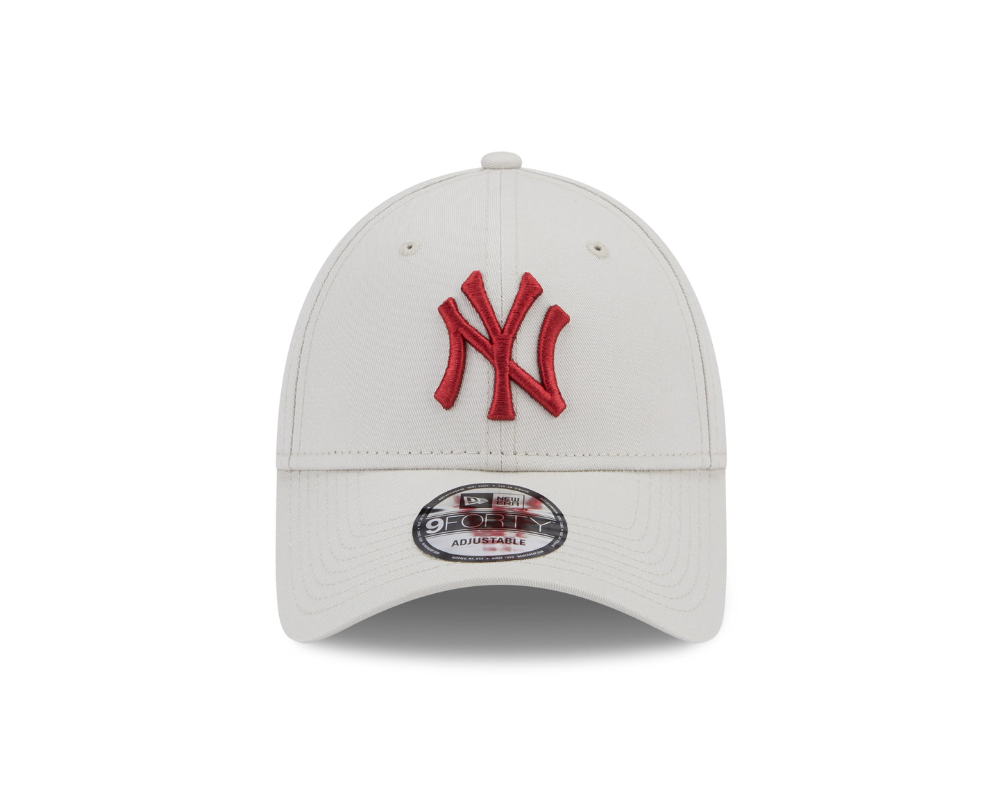 New Era New York Yankees League Essential 9Forty - Stone/Cardinal
