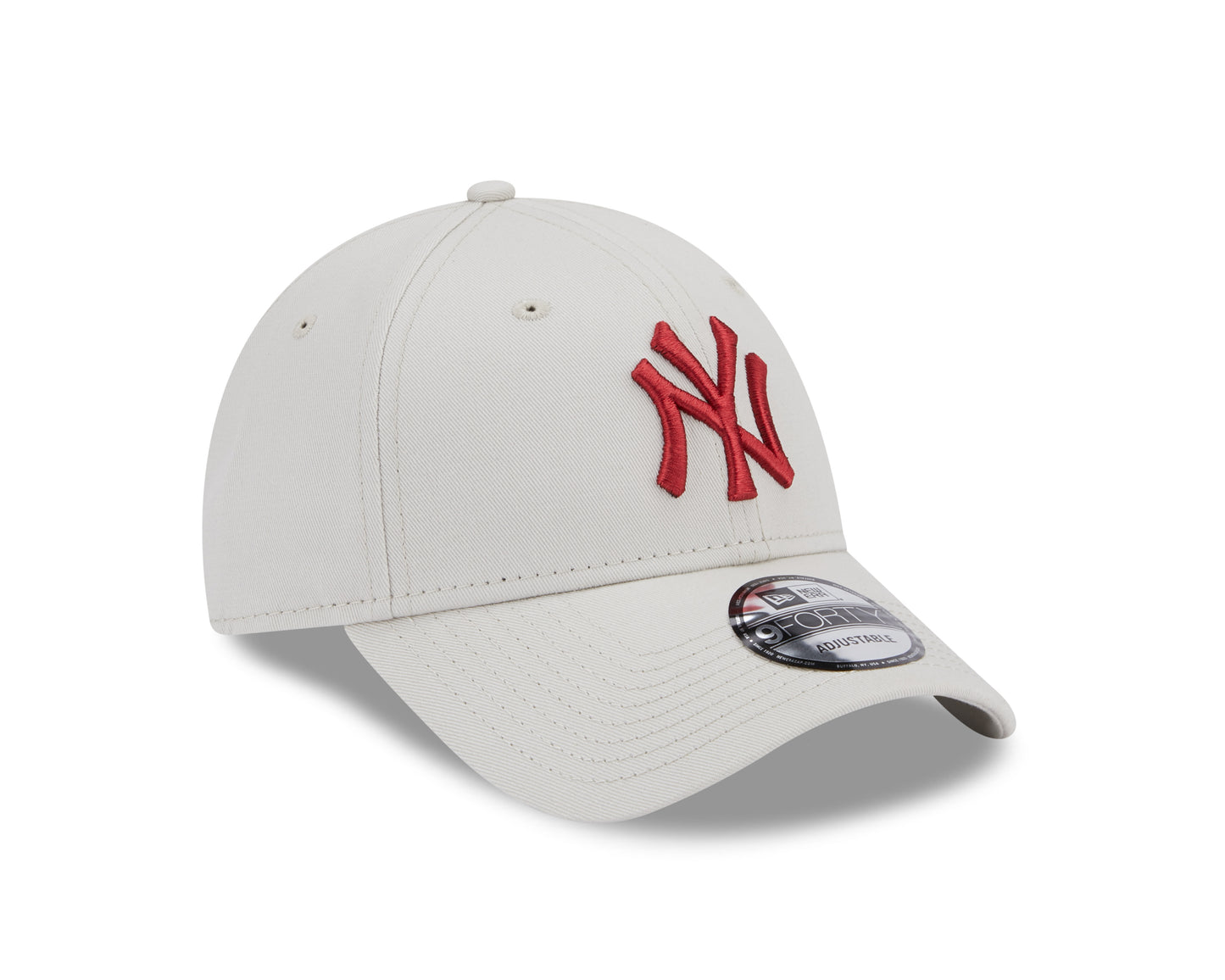 New Era New York Yankees League Essential 9Forty - Stone/Cardinal