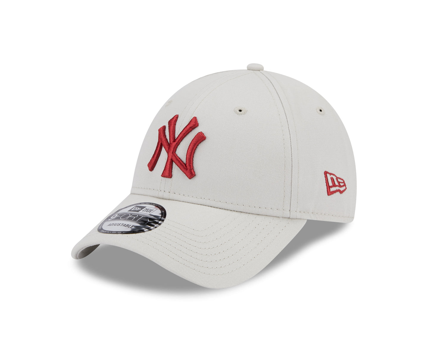New Era New York Yankees League Essential 9Forty - Stone/Cardinal