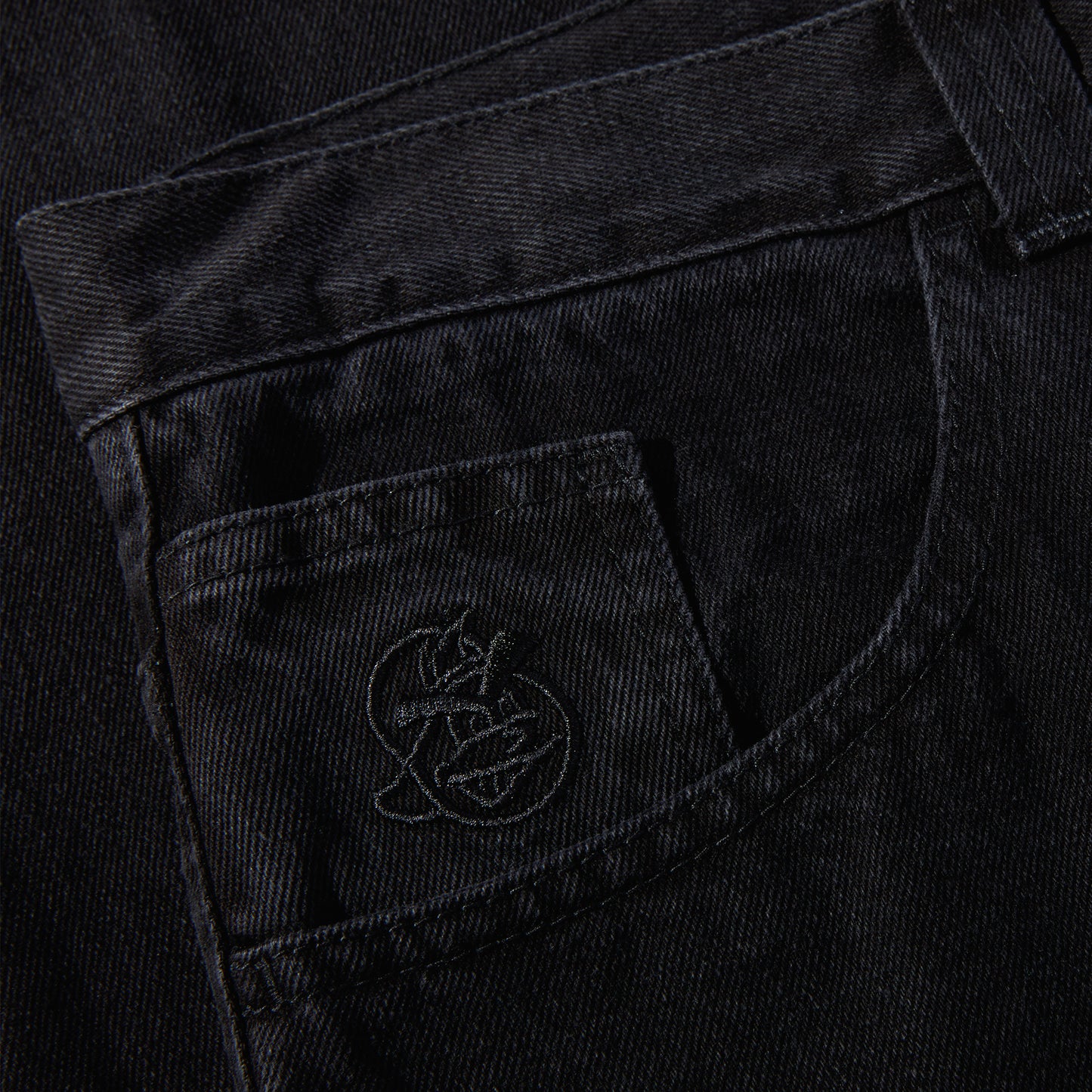 Polar Skate Co Black Line '93! Denim Pitch Black Jeans