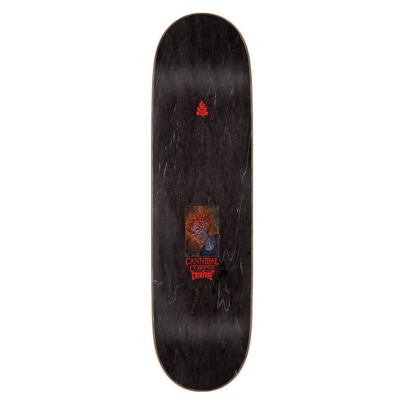 Creature X Cannibal Corpse Skull and Blood 8.53in deck