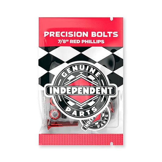 Independent Hardware Sort/ rød 7/8 / 1.inch Phillips/ stjerne 8 stk