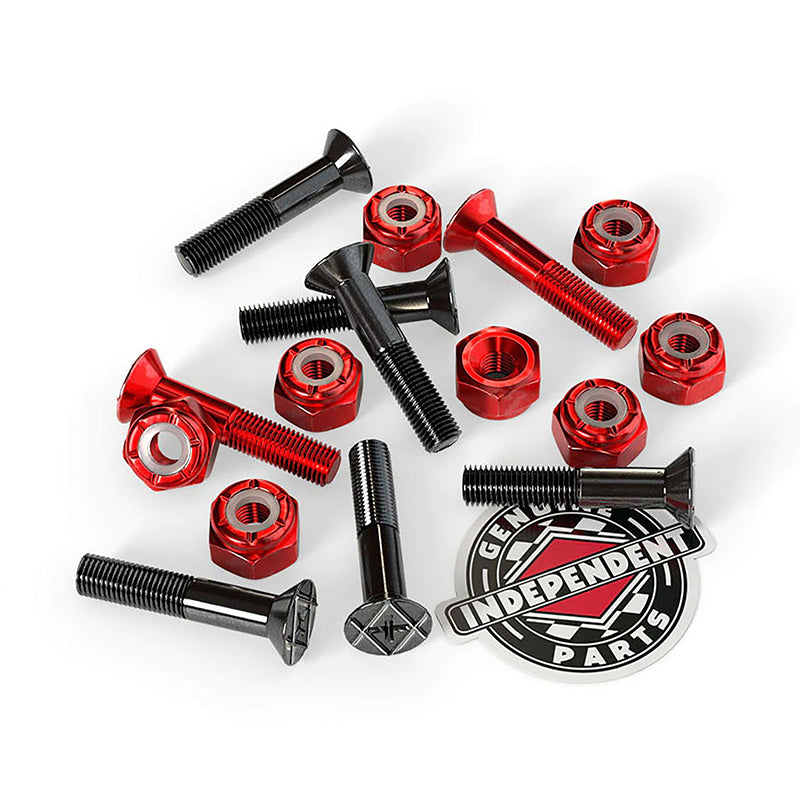 Independent Hardware Sort/ rød 7/8 / 1.inch Phillips/ stjerne 8 stk