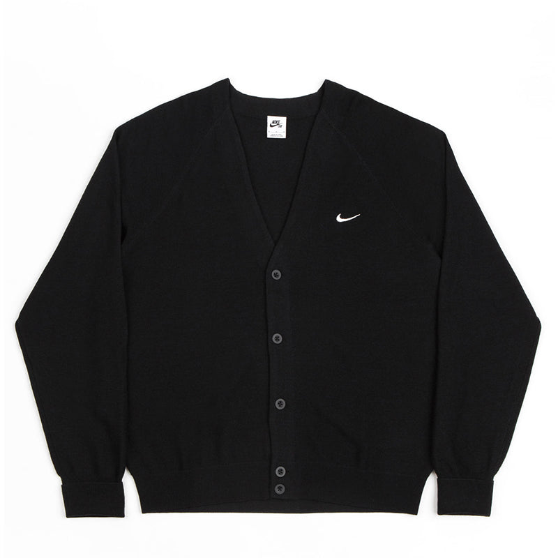 Nike SB Skate Cardigan V-Neck Black