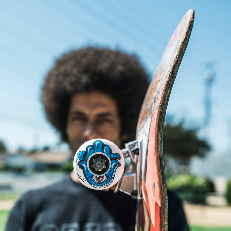 OJ Pro Nassim Lachhab Elite White Chubbies 54mm 99a wheels