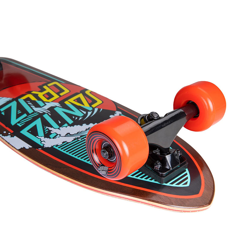 Santa Cruz Classic Wave Splice Shark Cruizer 8.8in