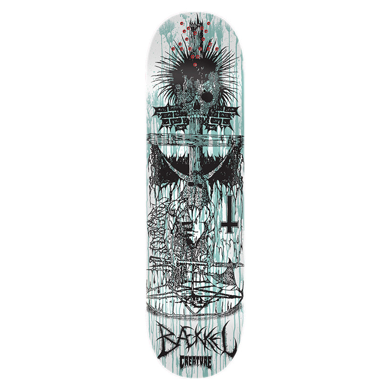 Creature Pro Kevin Baekkel BLKMTL UV-activated 8.6in deck