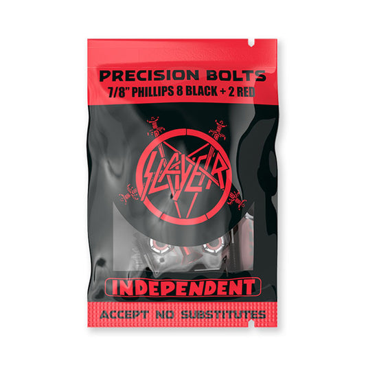 Independent X SLAYER Hardware 8xBlack 2xRed 7/8.inch Phillips/ stjerne 10 stk Med Værktøj