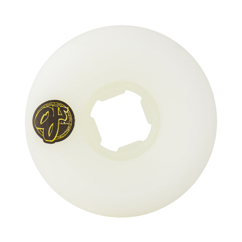 OJ Team Line Original White Purple/Yellow Hardline 53mm 99a wheels