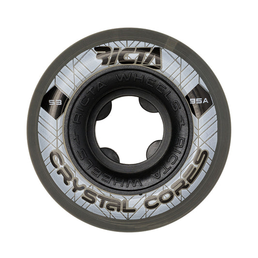Ricta Crystal Clear Cores 53mm 95a wheels