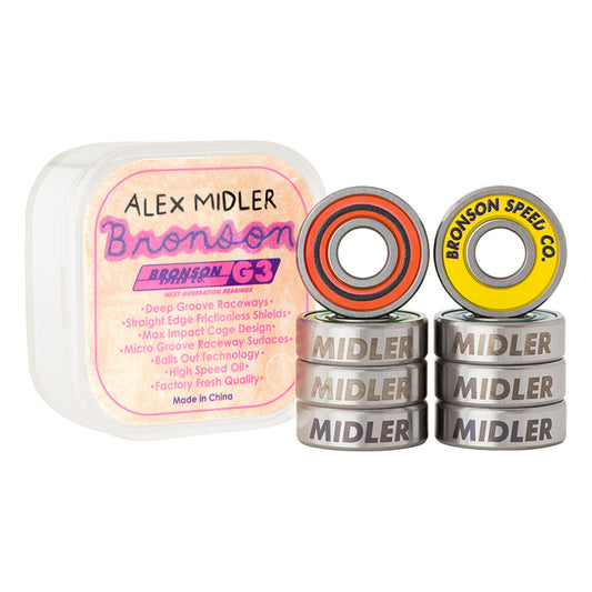 Bronson Pro Alex Midler G3 Speed Bearings
