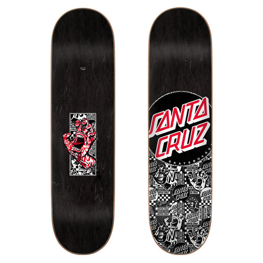 Santa Cruz Flier Collage Dot 8.125in deck