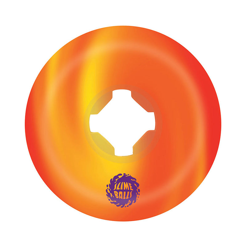 Slime Balls Brains Orange Yellow Swirl 56mm 99a wheels