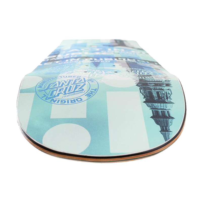Act In Public x Santa Cruz Skateboards Copenhagen Towers Everslick 8.5in deck