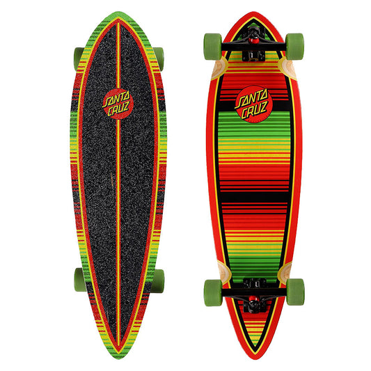 Santa Cruz Serape Dot Pintail Cruizer 9.2in