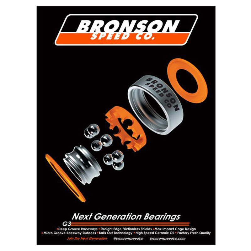 Bronson Pro Erick Winkowski G3 Speed Bearings