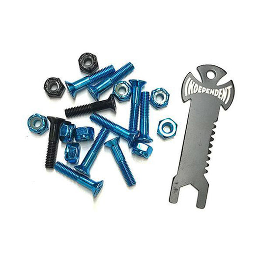 Independent Hardware 8xBlå 2xSort 1.inch Phillips/ stjerne 10 stk / Tool