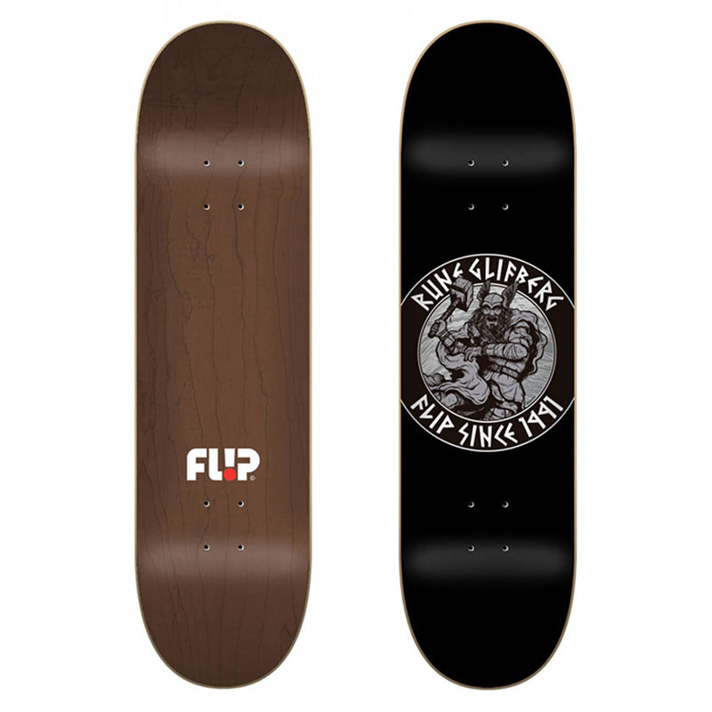 Flip Pro Rune Glifberg Thor Black 8.0in deck