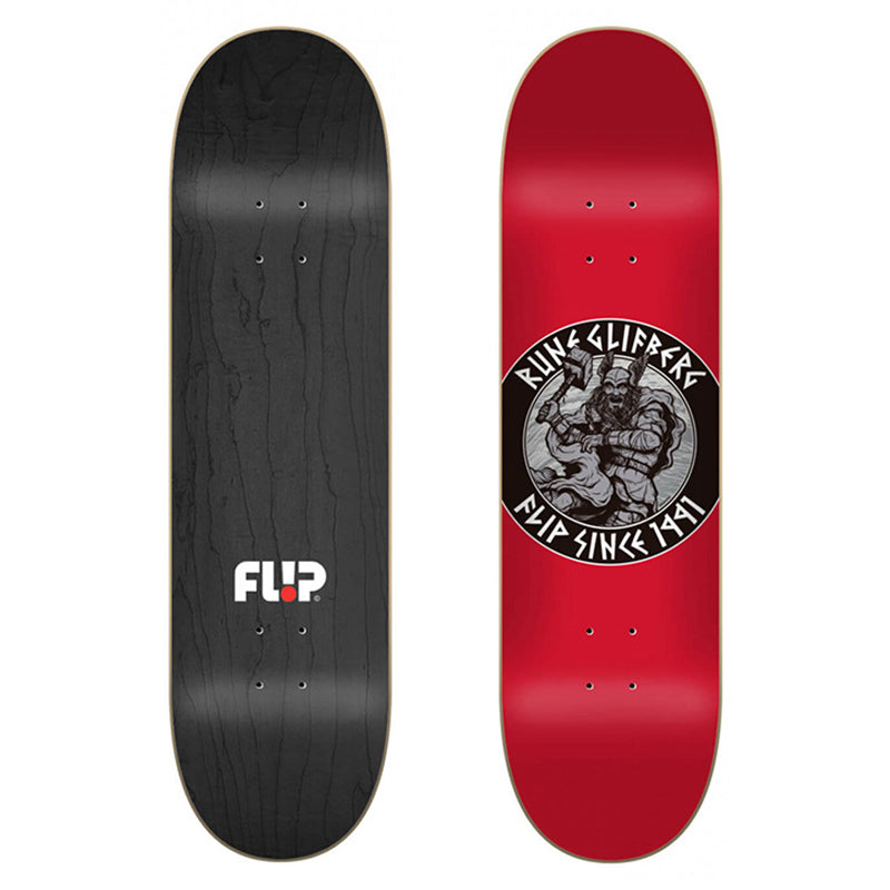 Flip Pro Rune Glifberg Thor Red 8.5in deck