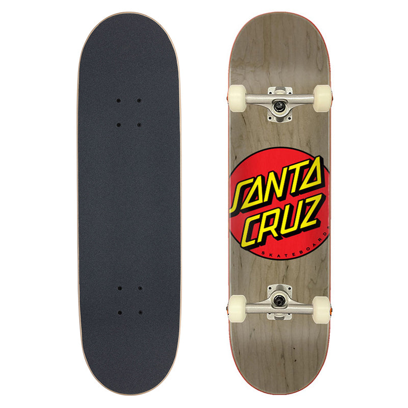 Santa Cruz Complete Classic Dot Brown 8.375in (Age 14-16+)