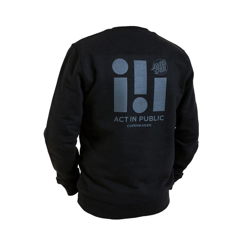 Act In Public x Santa Cruz Crew Neck