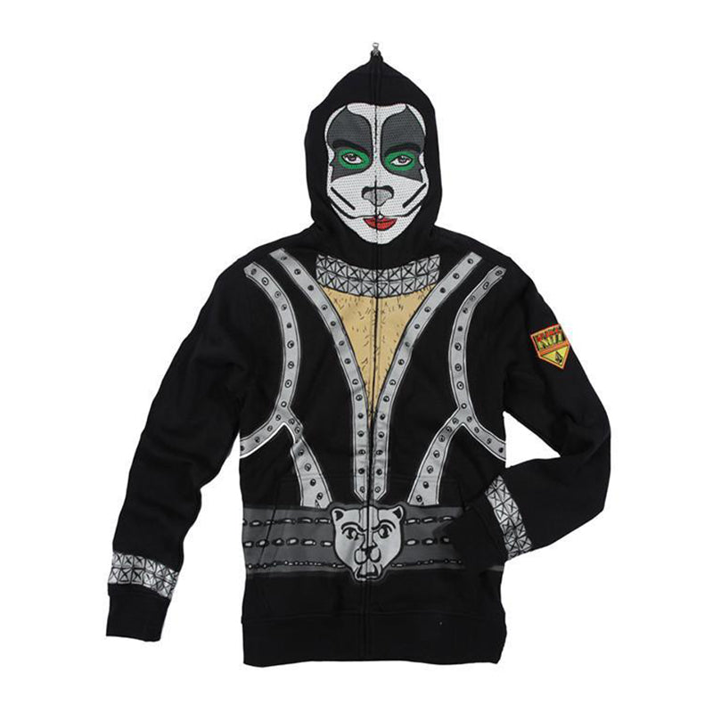 Volcom X Kiss The Catman Full Face Zip Hoodie
