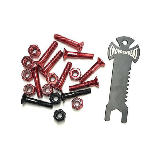 Independent Hardware 8xRød 2xSort 1.inch Phillips/ stjerne 10 stk Med Værktøj