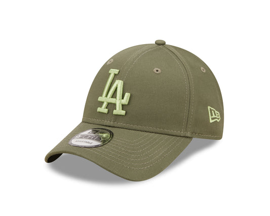 Los Angeles Dodgers 9Forty Cap League Essentials - Olive/Light Green