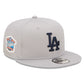 Los Angeles Dodgers Team Side Patch 9Fifty Snapback - Grey