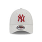 New Era New York Yankees League Essential 9Forty - Stone/Cardinal