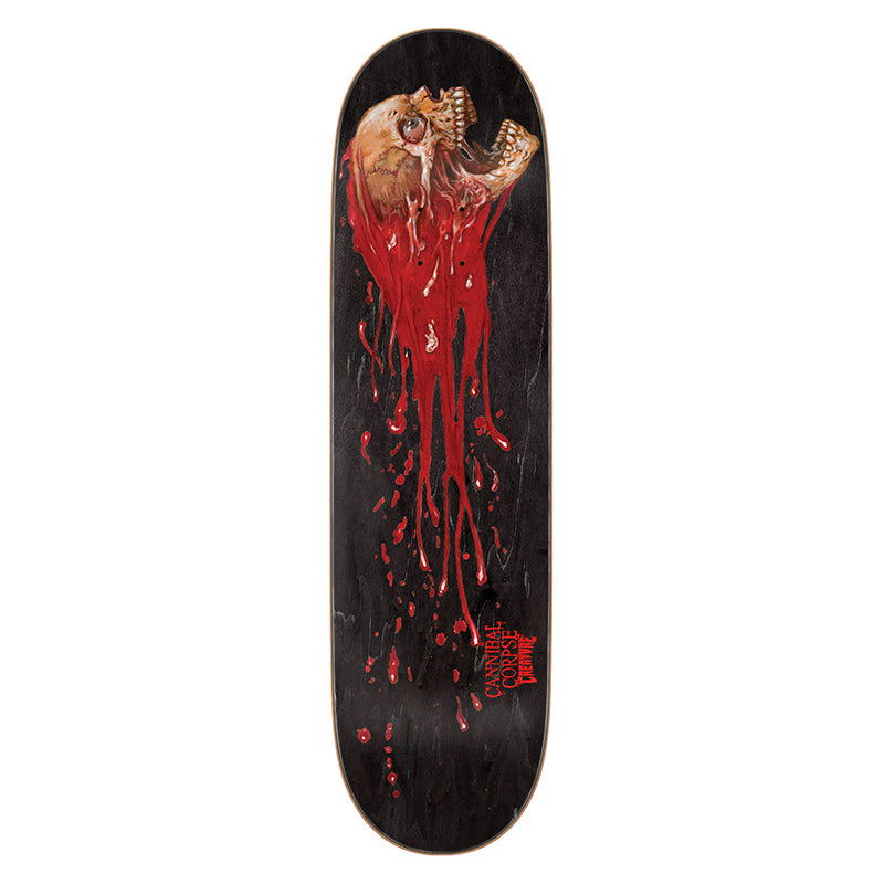 Creature X Cannibal Corpse Skull and Blood 8.53in deck