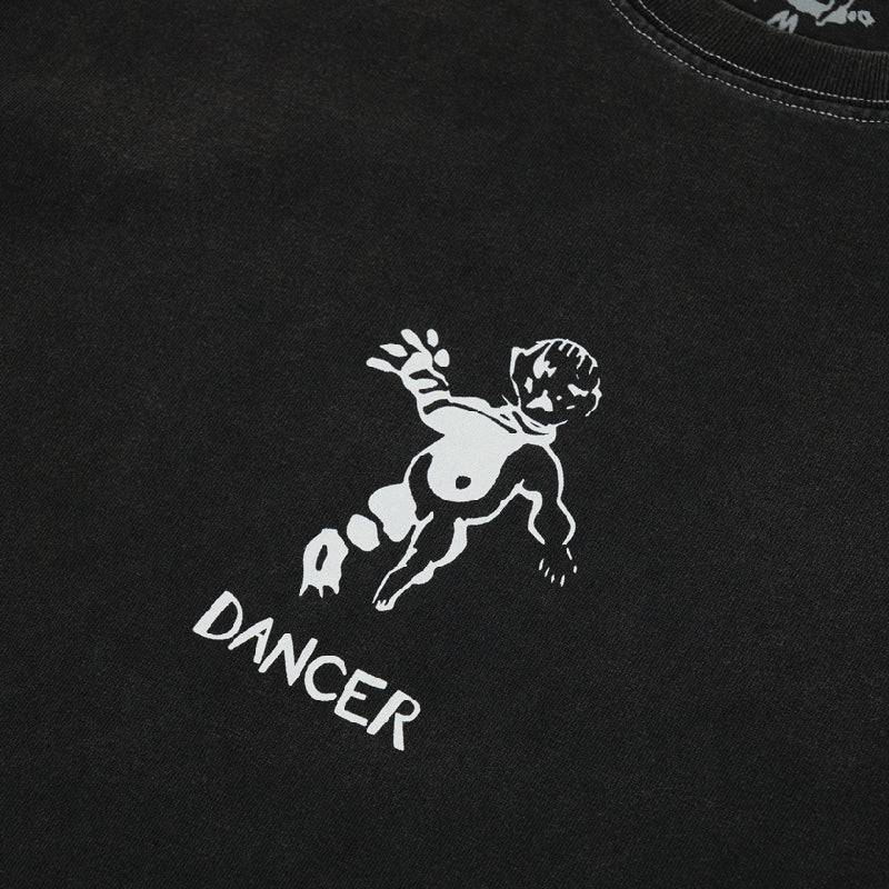 Dancer OG Logo Black/ White Stitch T-shirt