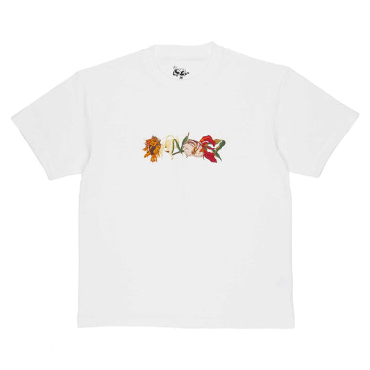 Dancer Dying Flowers White T-shirt "SALE"