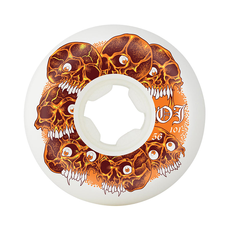 OJ Grey Matter Juice Original White Hardline 56mm 101a wheels