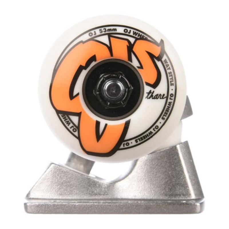 Santa Cruz Complete Classic Dot White 8.0in (Age 10-14)