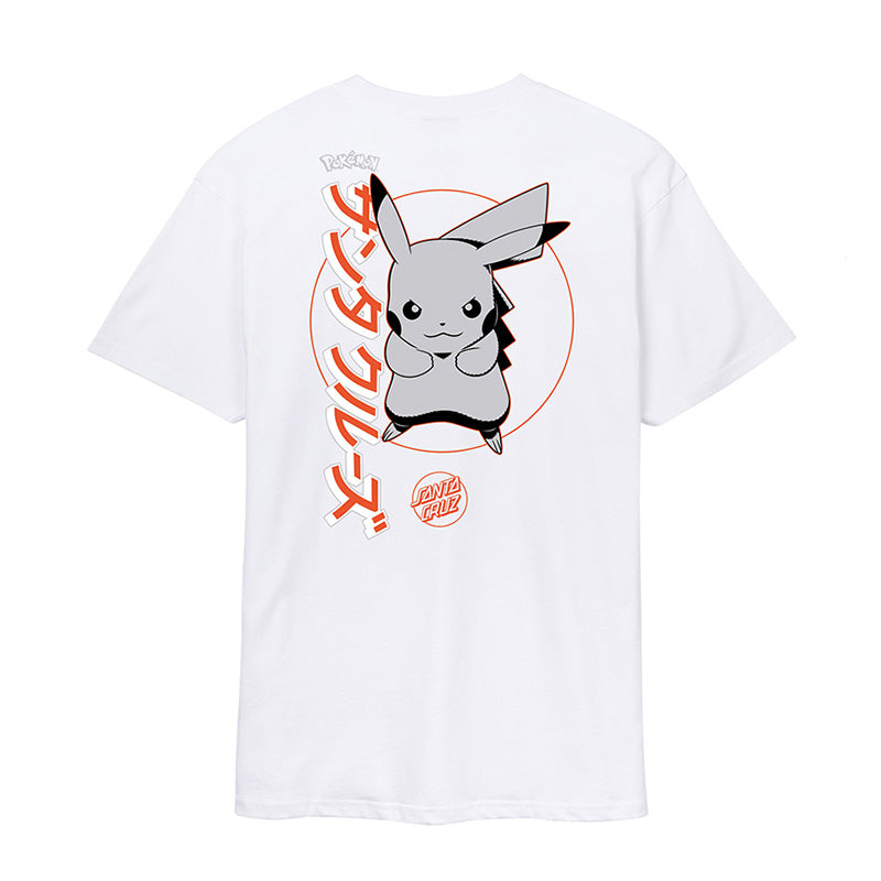 Santa Cruz X Pokémon Limited Edition Pikachu White t-shirt