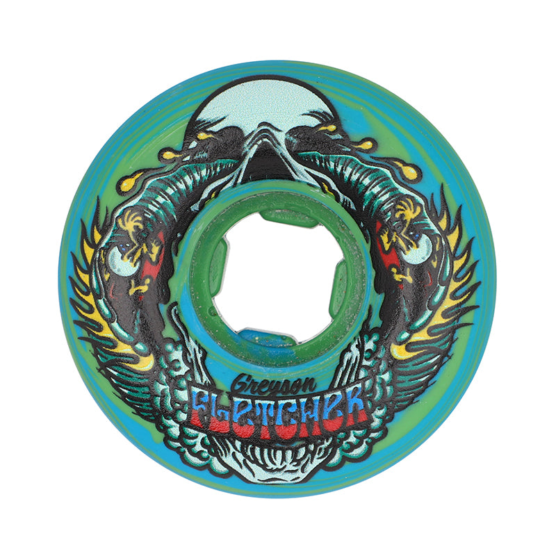 Slime Balls Pro Greyson Fletcher Guest Chubbies Green Blue Swirl 54mm 99a wheels