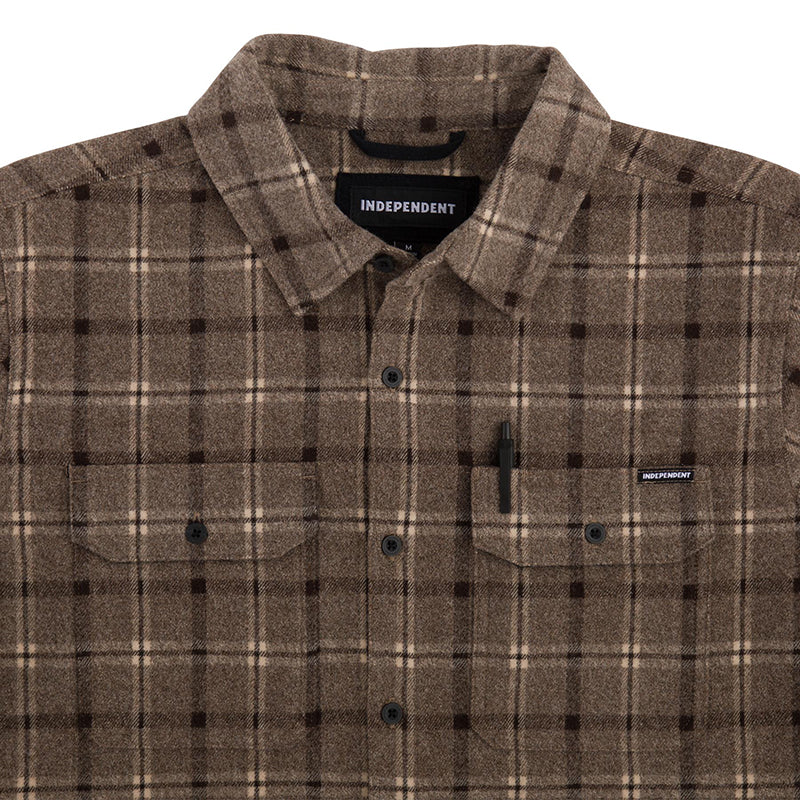 Independent Belmont L/S Flannel Top