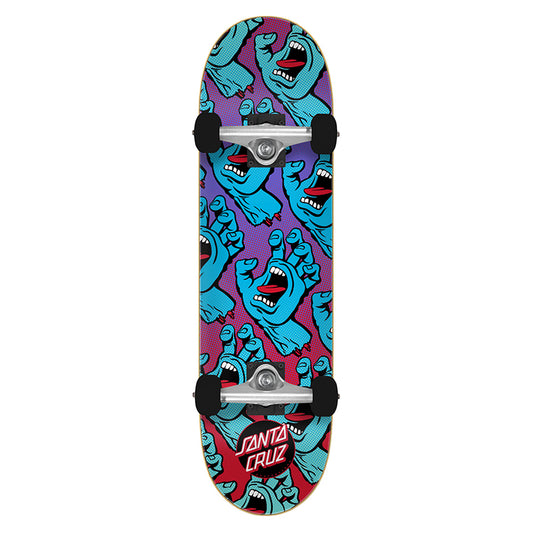 Santa Cruz Gradient Hands Micro 7.50in (Age 4-8) Complete deck