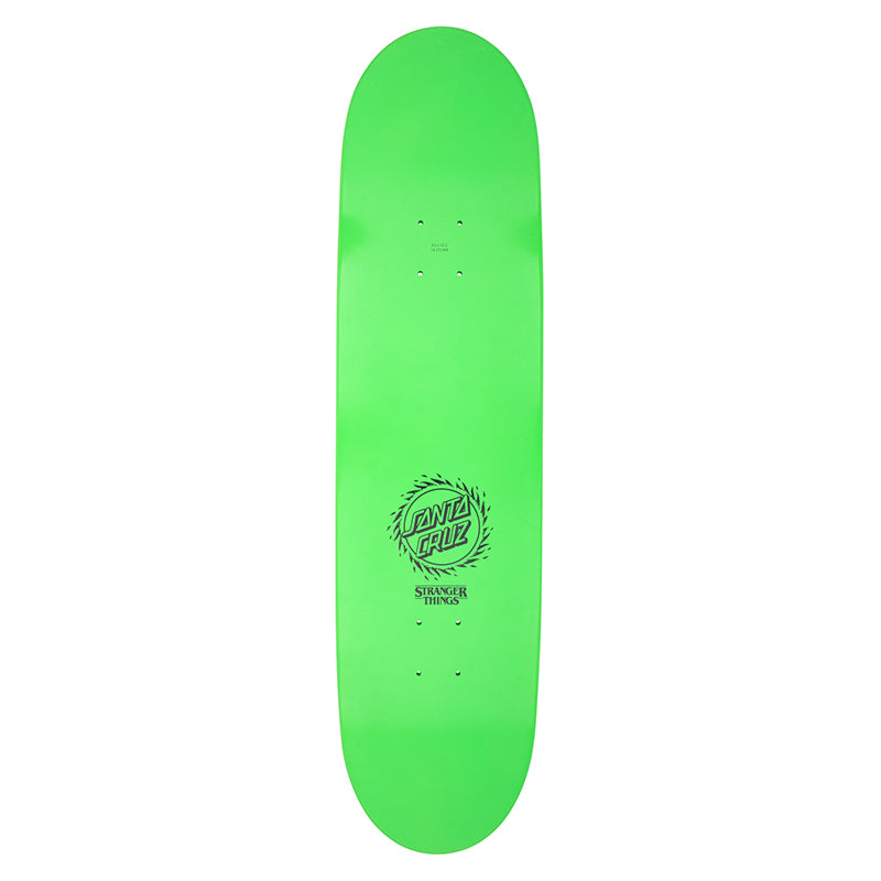 Santa Cruz X Stranger Things glow in the dark Vecna 8.5in deck