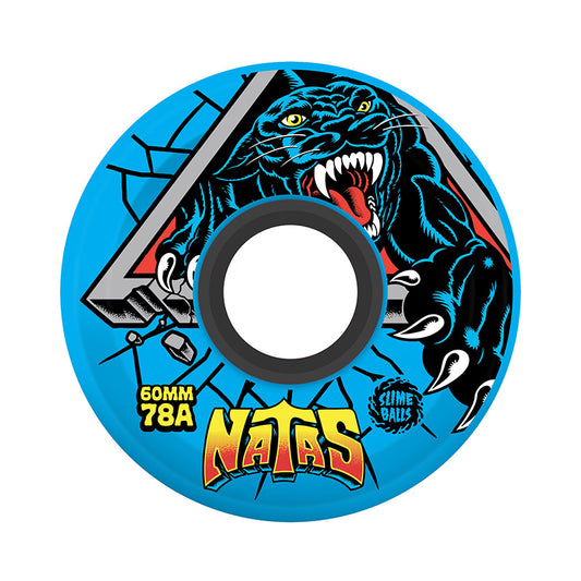 Slime Balls Natas Kaupas Reissue OG Slime Blue 60mm 78a wheels