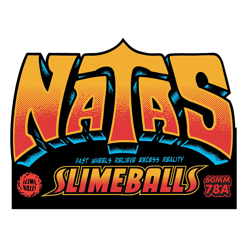 Slime Balls Natas Kaupas Reissue OG Slime Blue 60mm 78a wheels