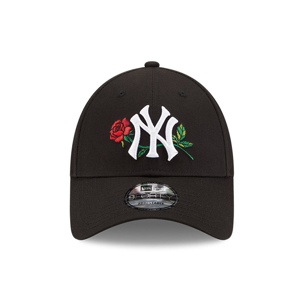 New Era ROSE New York Yankees 9Forty Baseball Cap - Black