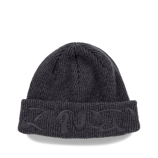 Dancer Triple Logo Charcoal Beanie