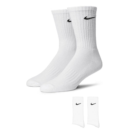 Nike SB Everyday Cush Crew White 3 Pack Socks