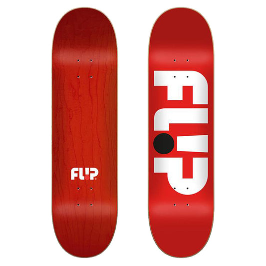 Flip Odyssey Logo Red 8.25in deck