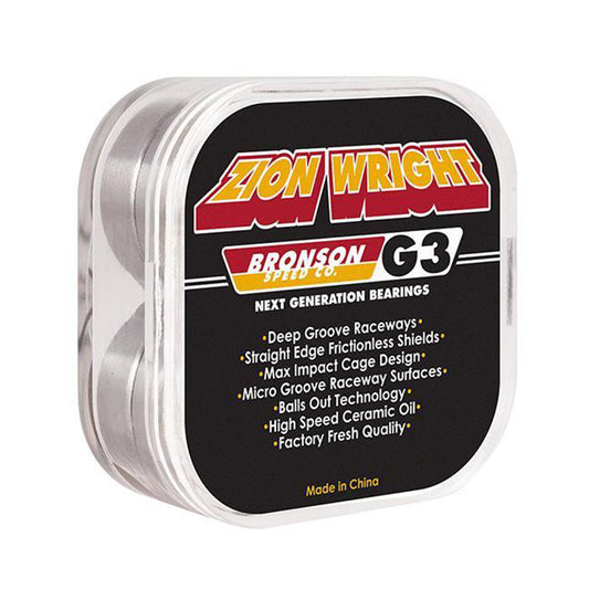 Bronson Pro Zion Wright G3 Speed Bearings
