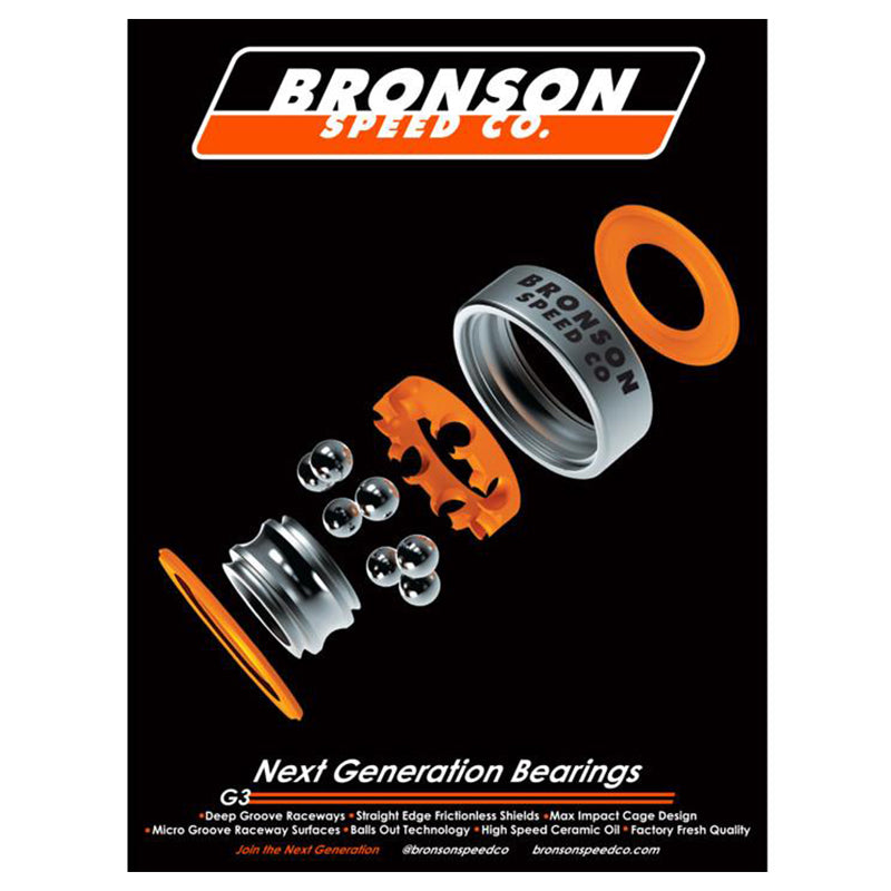 Bronson Speed Bearings G3 bearings