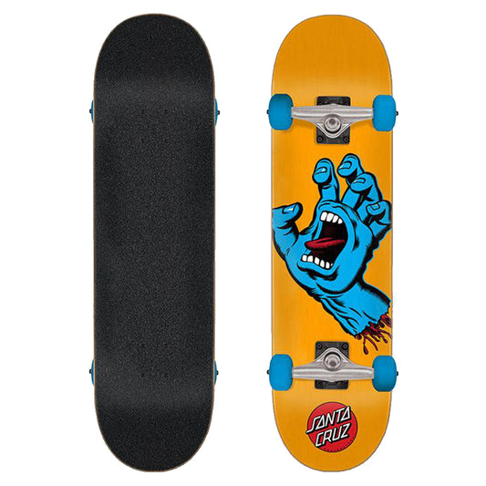Santa Cruz Complete Screaming Hand Mid-Size 7.8in (Age 8-12) Complete deck