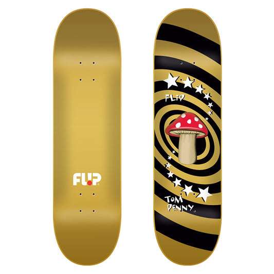 Flip Pro Tom Penny Mushroom Gold Full Dip 8.25in deck